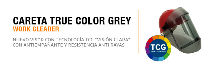 Careta Arco Electrico TrueColorGray